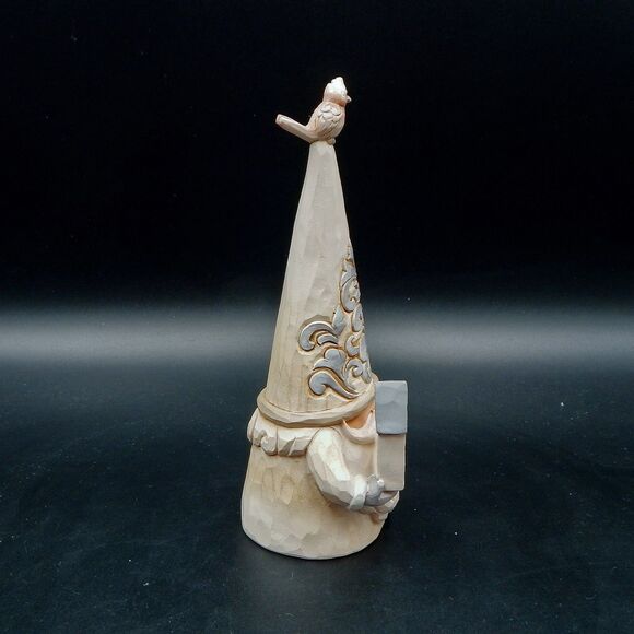 Jim Shore Heartwood Creek Gnome Tweet Gnome 2021 Bird House Enesco 6008866 - Picture 4 of 9
